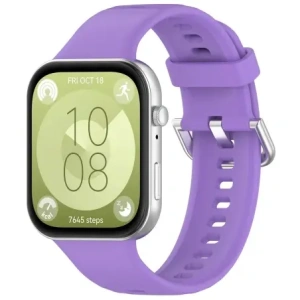 Kup Pasek Bizon Strap Watch Silicone Pro do Huawei Watch Fit 3 fialový - BIZ5314 - {ean13} - Sklep Home Screen