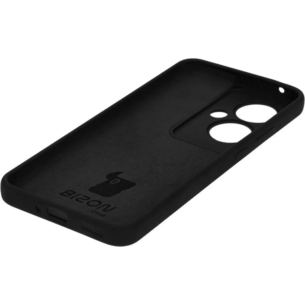 Silikonowe etui Bizon Soft Case do Oppo Reno11 F 5G czarne