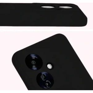 Kup Silikonowe etui Bizon Soft Case do Oppo Reno11 F 5G czarne - BIZ5315 - {ean13} - Sklep Home Screen