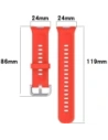 Kup Bizon Strap Óra Szilikon Pro Huawei Watch Fit 3 piros - BIZ5775 - {ean13} - Sklep Home Screen