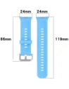 Buy Bizon Strap Watch Silicone Pro Huawei Watch Fit 3 blue - BIZ5777 - {ean13} - Home Screen Store Europe