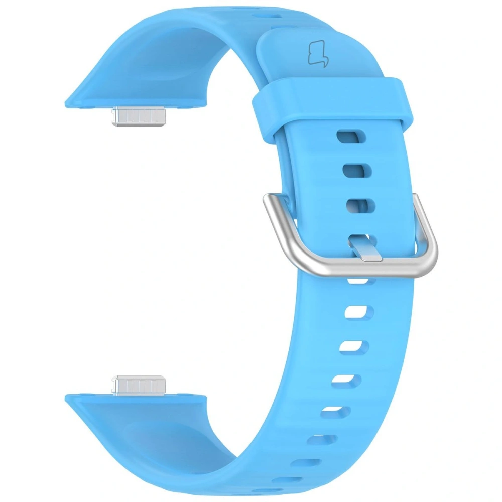 Pasek Bizon Strap Watch Silicone Pro do Huawei Watch Fit 3 błękitny