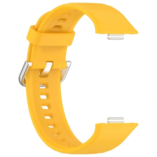 Kup Pasek Bizon Strap Watch Silicone Pro do Huawei Watch Fit 3 żółty - BIZ5779 - {ean13} - Sklep Home Screen