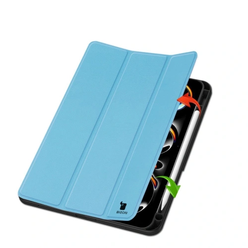 Kup Etui Bizon Case Tab Lizard pro iPad Pro 11" 5. generace 2024 modré - BIZ5780 - {ean13} - Sklep Home Screen