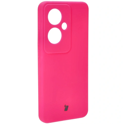 Kup Silikonowe etui Bizon Soft Case do Oppo Reno11 F 5G neonowo-różowe - BIZ5781 - {ean13} - Sklep Home Screen