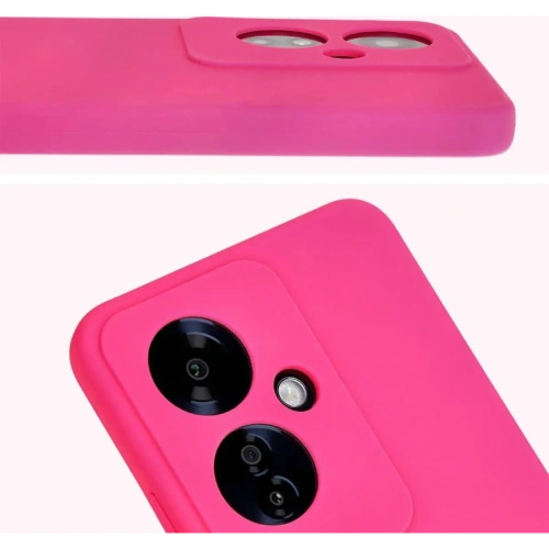 Kup Silikonowe etui Bizon Soft Case do Oppo Reno11 F 5G neonowo-różowe - BIZ5781 - {ean13} - Sklep Home Screen