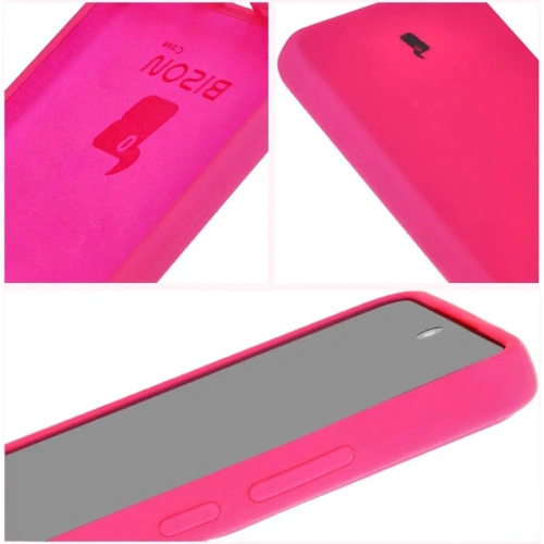 Kup Silikonowe etui Bizon Soft Case do Oppo Reno11 F 5G neonowo-różowe - BIZ5781 - {ean13} - Sklep Home Screen
