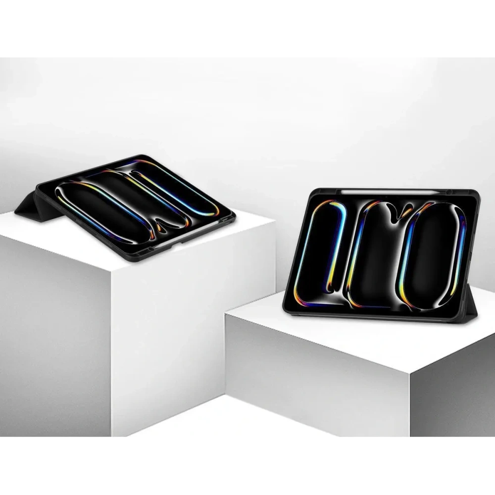 Etui Bizon Case Tab Lizard do iPad Pro 13" 7 gen. 2024 czarne