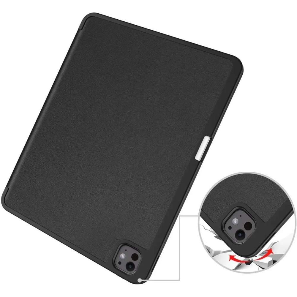 Etui Bizon Case Tab Lizard do iPad Pro 13" 7 gen. 2024 czarne