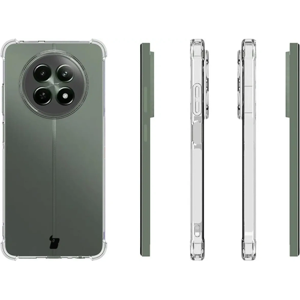 Elastyczne etui Bizon Case Salpa do Realme 12/12X przezroczyste
