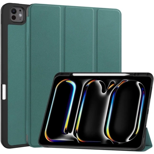 Kup Etui Bizon Case Tab Lizard pro iPad Pro 13" 7. generace 2024 tmavě zelené - BIZ5786 - {ean13} - Sklep Home Screen