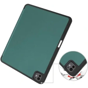 Kup Etui Bizon Case Tab Lizard do iPad Pro 13" 7 gen. 2024 ciemnozielone - BIZ5786 - {ean13} - Sklep Home Screen