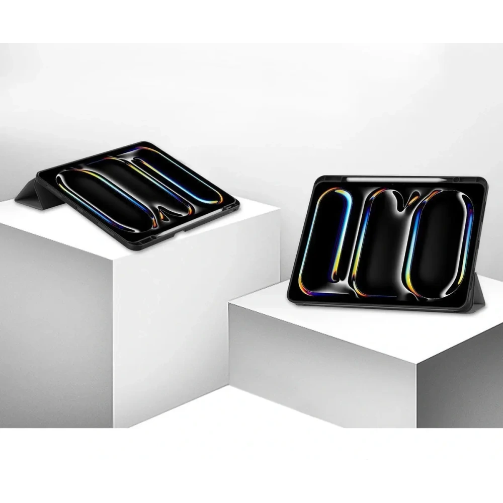 Etui Bizon Case Tab Lizard do iPad Pro 13" 7 gen. 2024 szare