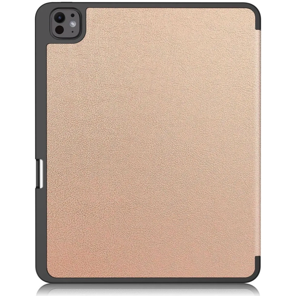 Etui Bizon Case Tab Lizard do iPad Pro 13" 7 gen. 2024 różowozłote