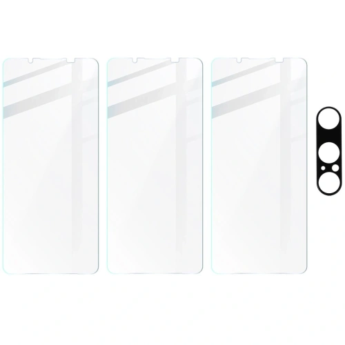 Buy BIZON Clear 3x screen glass + camera glass Sony Xperia 1 VI - BIZ5362 - {ean13} - Home Screen Store Europe