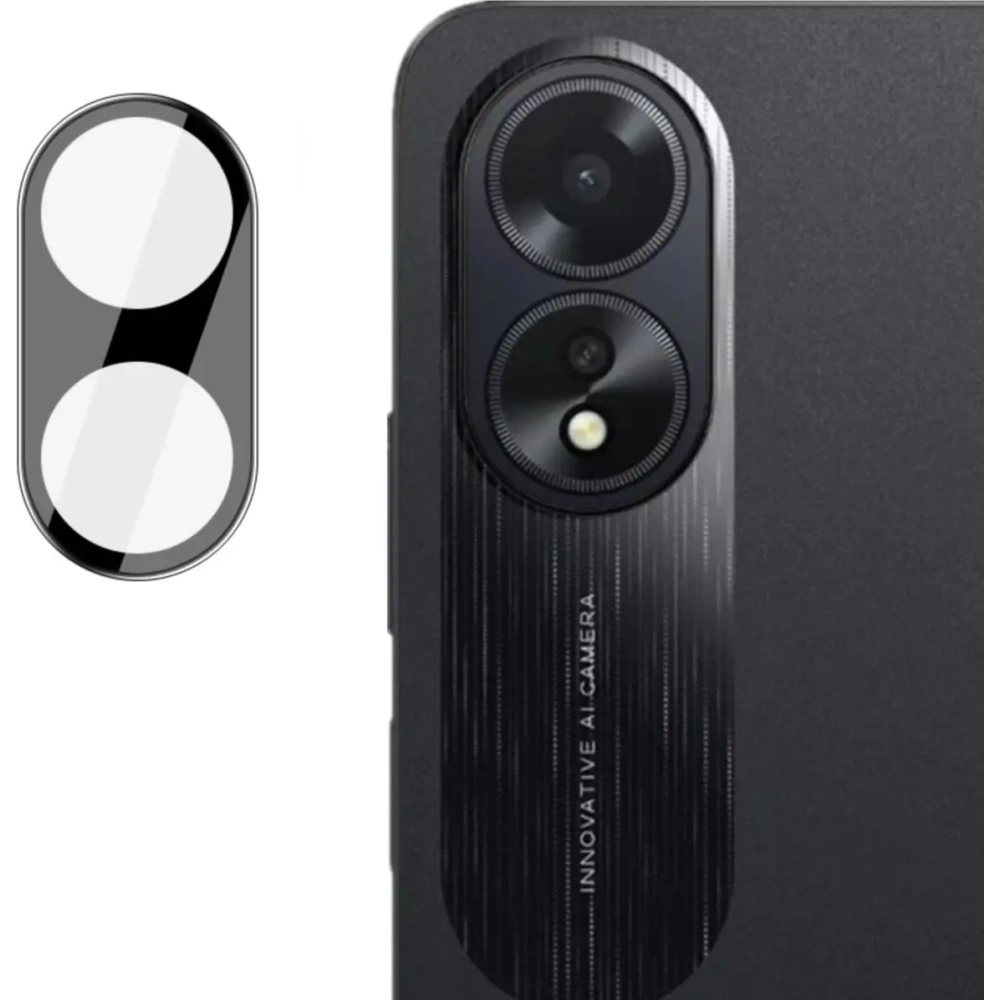 3x Szkło na ekran + szkło na aparat BIZON Clear do Oppo A38 4G