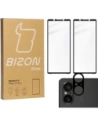 BIZON Edge 2x képernyő üveg + kamera üveg Sony Xperia 5 V-hez