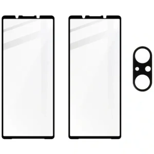 Kup BIZON Edge 2x képernyő üveg + kamera üveg Sony Xperia 5 V-hez - BIZ5368 - {ean13} - Sklep Home Screen