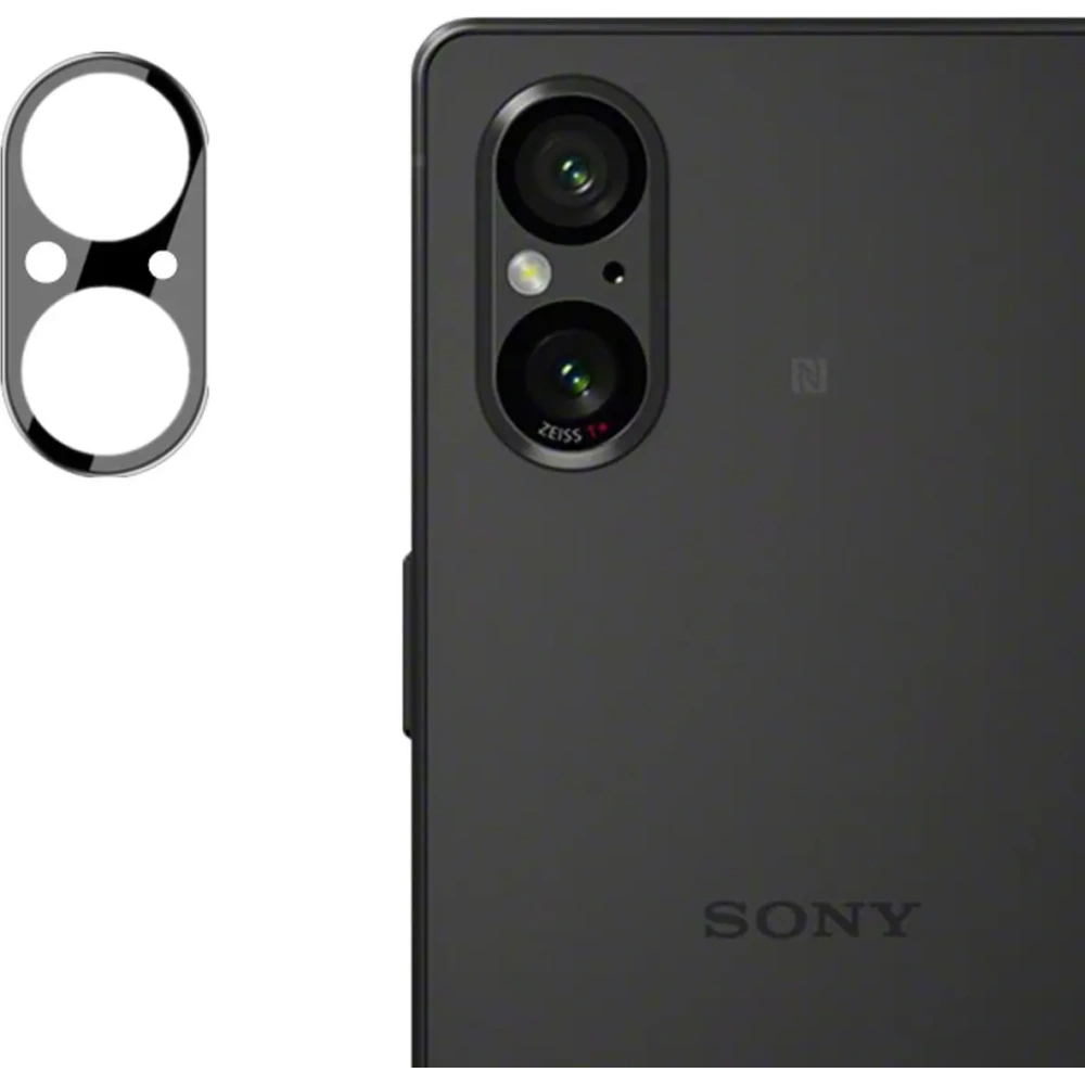 2x Szkło na ekran + szkło na aparat BIZON Edge do Sony Xperia 5 V