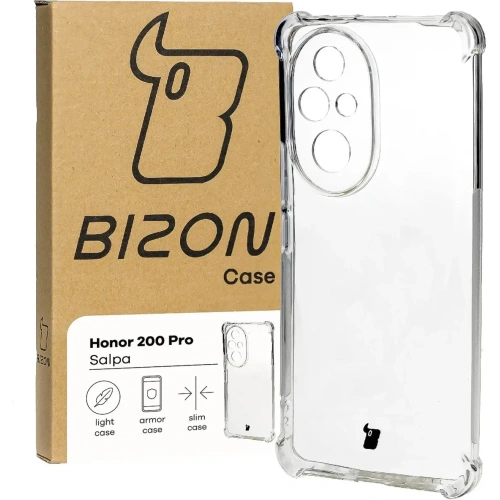Kup Elastyczne etui Bizon Case Salpa do Honor 200 Pro przezroczyste - BIZ5376 - {ean13} - Sklep Home Screen