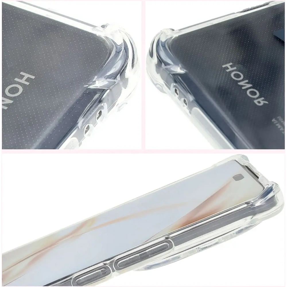 Elastyczne etui Bizon Case Salpa do Honor 200 Pro przezroczyste