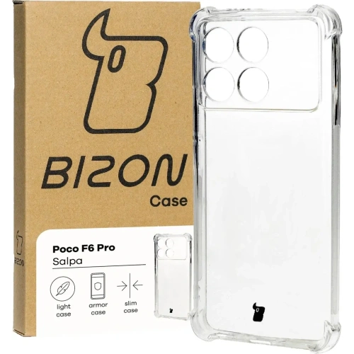 Kup Elastické pouzdro Bizon Case Salpa pro Xiaomi Poco F6 Pro průhledné - BIZ5797 - {ean13} - Sklep Home Screen