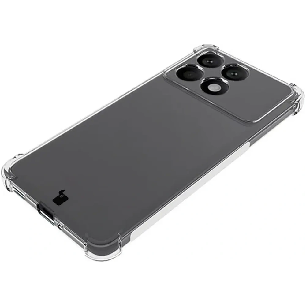 Elastyczne etui Bizon Case Salpa do Xiaomi Poco F6 Pro przezroczyste
