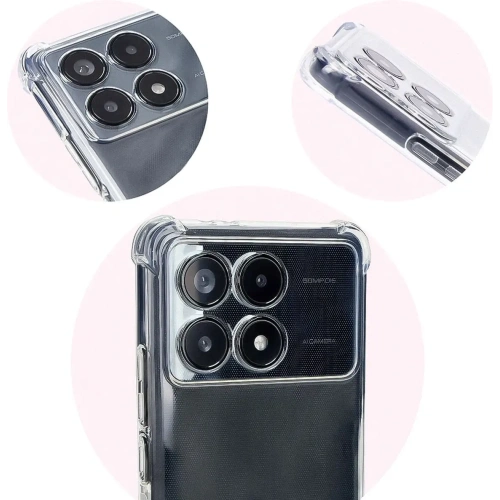 Kup Elastyczne etui Bizon Case Salpa do Xiaomi Poco F6 Pro przezroczyste - BIZ5797 - {ean13} - Sklep Home Screen