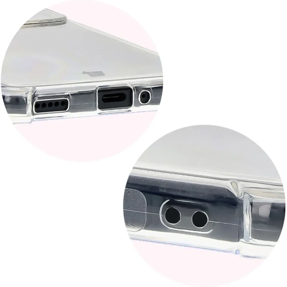 Elastyczne etui Bizon Case Salpa do Xiaomi Poco F6 Pro przezroczyste