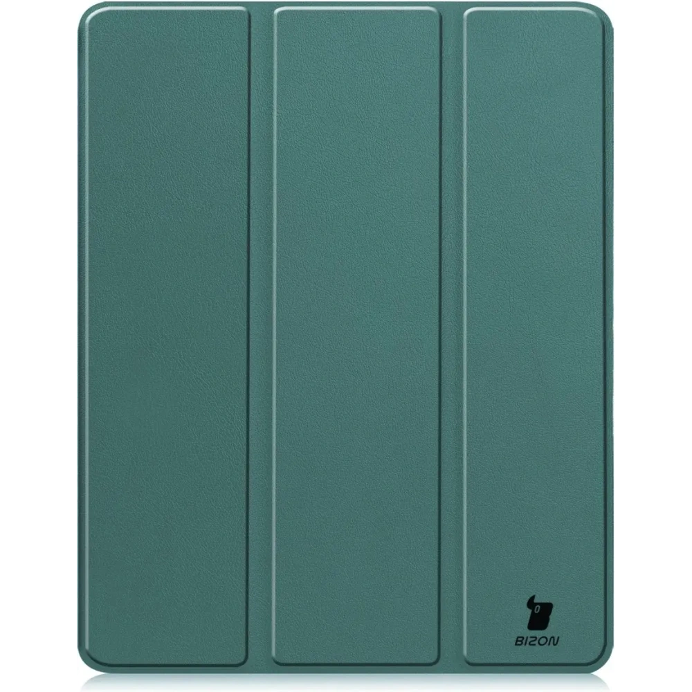 Etui Bizon Case Tab Lizard do iPad Air 13" 2024 ciemnozielone