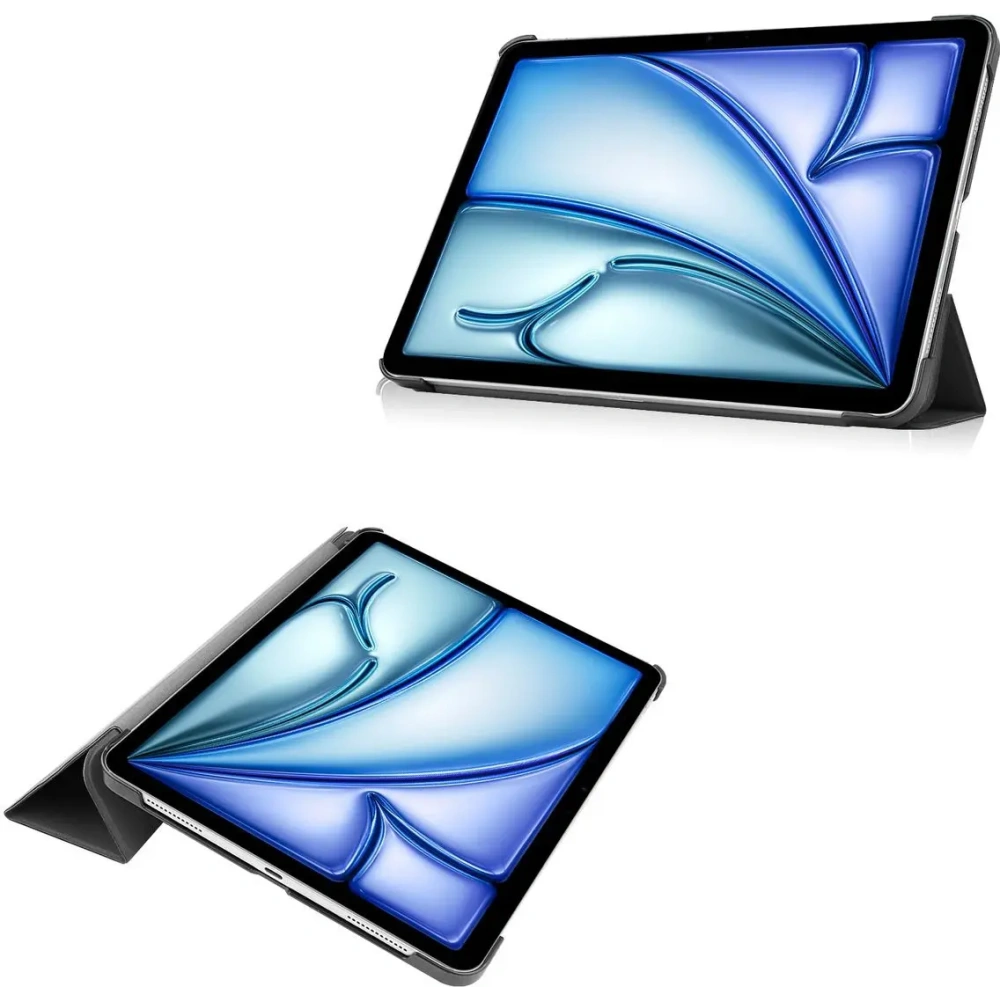 Etui Bizon Case Tab Croc do iPad Air 13" M2 2024 czarne