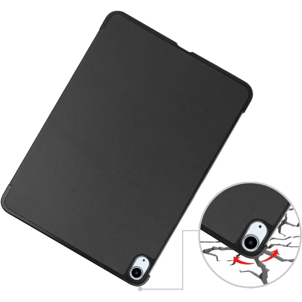 Etui Bizon Case Tab Croc do iPad Air 13" M2 2024 czarne