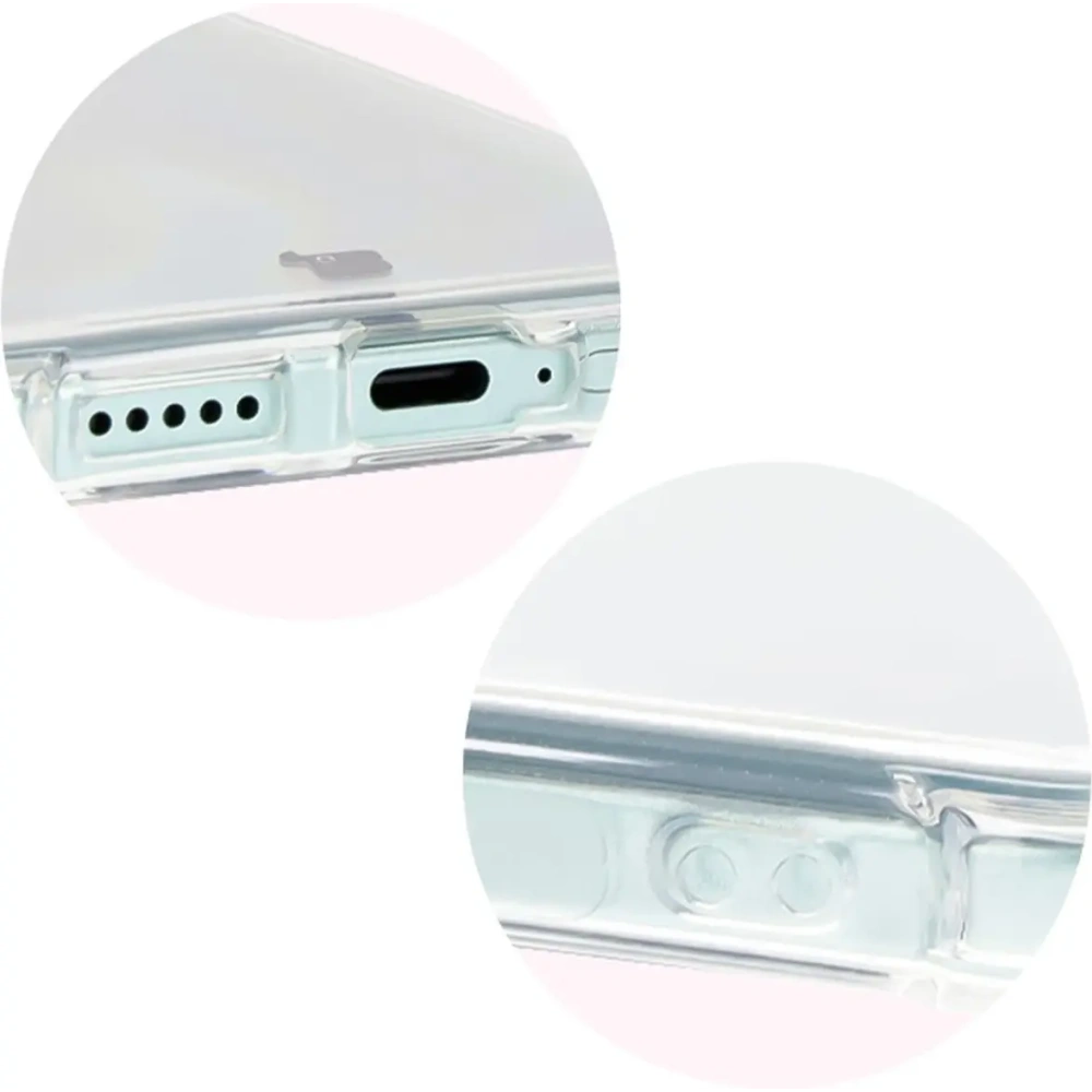 Elastyczne etui Bizon Case Salpa do Xiaomi Poco F6 przezroczyste