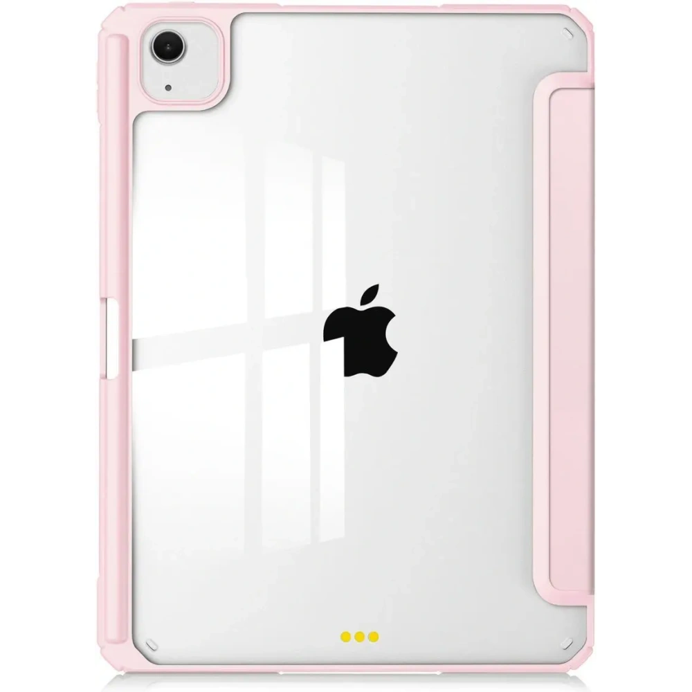 Etui Bizon Case Tab Clear Matt do iPad Air 13" 2024 różowe