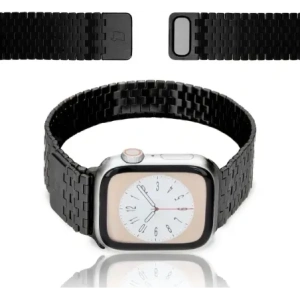 Kup Bizon Strap Uhr Titan Apple Uhr 38/40/41/42 mm schwarz - BIZ5400 - {ean13} - Sklep Home Screen
