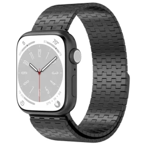 Kup Bizon Strap Uhr Titan Apple Uhr 38/40/41/42 mm schwarz - BIZ5400 - {ean13} - Sklep Home Screen
