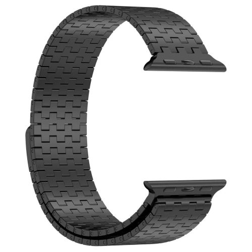 Kup Bizon Strap Uhr Titan Apple Uhr 38/40/41/42 mm schwarz - BIZ5400 - {ean13} - Sklep Home Screen