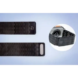 Kup Bizon Strap Uhr Titan Apple Uhr 38/40/41/42 mm schwarz - BIZ5400 - {ean13} - Sklep Home Screen
