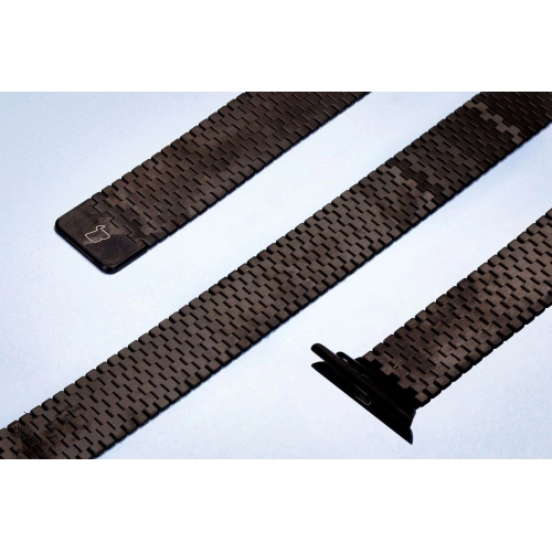 Kup Bizon Strap Uhr Titan Apple Uhr 38/40/41/42 mm schwarz - BIZ5400 - {ean13} - Sklep Home Screen