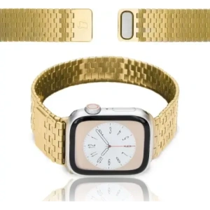 Kup Bizon Strap Uhr Titan Apple Uhr 38/40/41/42 mm gold - BIZ5401 - {ean13} - Sklep Home Screen
