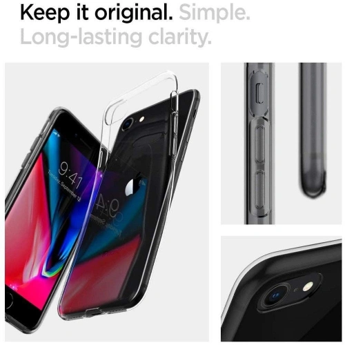Kup Etui Spigen Liquid Crystal Apple iPhone SE 2022/SE 2020/8/7 Crystal Clear - SPN1086CL - {ean13} - Sklep Home Screen