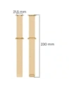 Kup Bizon Armbanduhr Titan Apple Uhr 38/40/41/42 mm Roségold - BIZ5402 - {ean13} - Sklep Home Screen