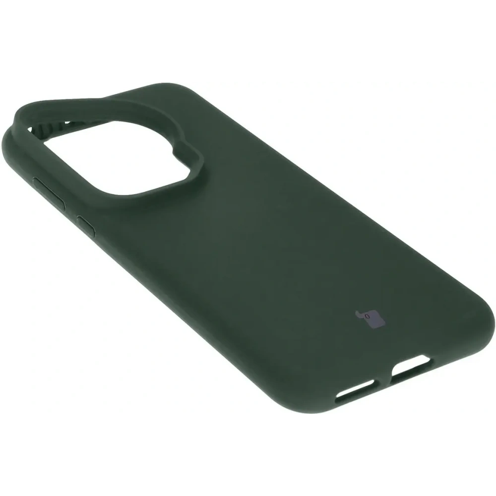 Silikonowe etui Bizon Soft Case do Huawei Pura 70 ciemnozielone