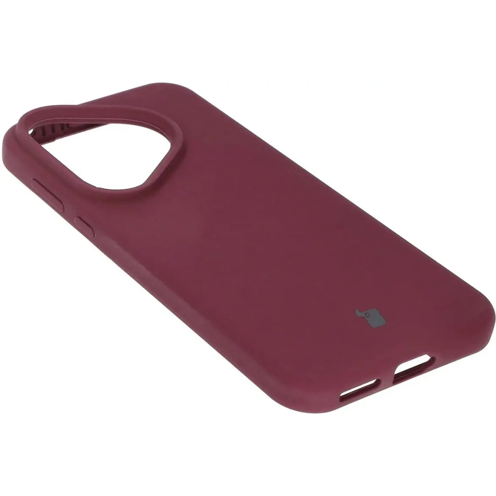 Silikonowe etui Bizon Soft Case do Huawei Pura 70 ciemnofioletowe