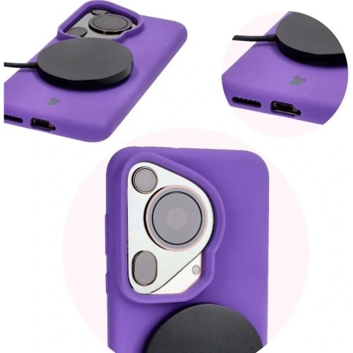 Kup Bizon Soft Case Huawei Pura 70 lila - BIZ5415 - {ean13} - Sklep Home Screen
