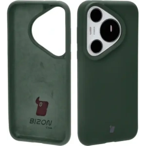Kup Silikonowe etui Bizon Soft Case do Huawei Pura 70 Pro / Pro+ ciemnozielone - BIZ5417 - {ean13} - Sklep Home Screen