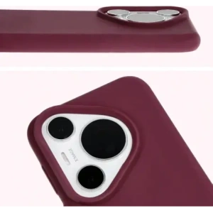 Kup Silikonowe etui Bizon Soft Case do Huawei Pura 70 Pro / Pro+ ciemnofioletowe - BIZ5419 - {ean13} - Sklep Home Screen