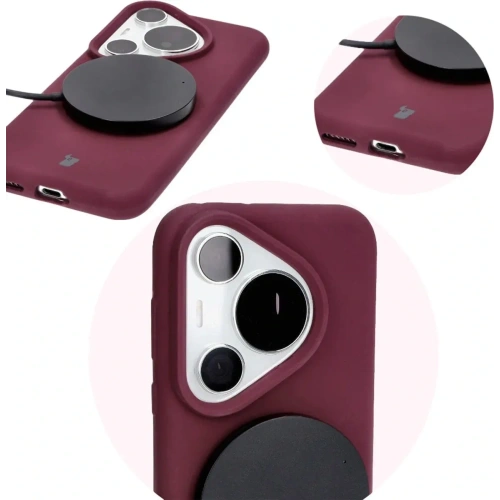 Kup Bizon Soft Case Huawei Pura 70 Pro / Pro+ violet închis - BIZ5419 - {ean13} - Sklep Home Screen