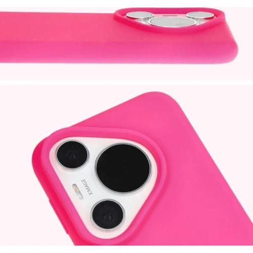 Kup Bizon Soft Case Huawei Pura 70 Pro / Pro+ neon rózsaszín - BIZ5816 - {ean13} - Sklep Home Screen