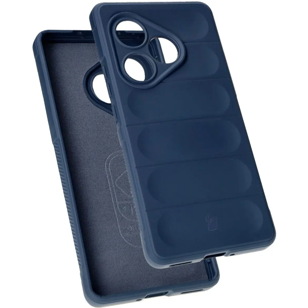 Pancerne etui Bizon Case Tur do Realme GT 6 / GT 6T / GT Neo 6 / GT Neo 6 SE granatowe